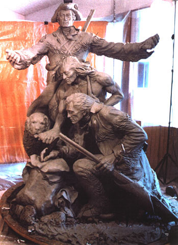 Arrival, Lewis and Clark Monument