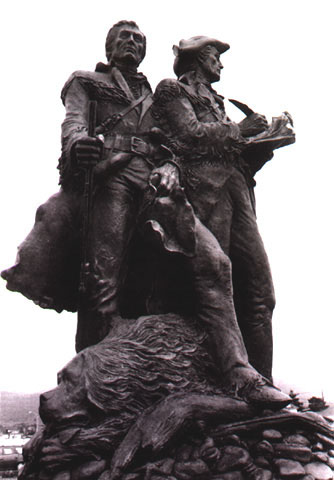 End of the Trail, Lewis and Clark Monument